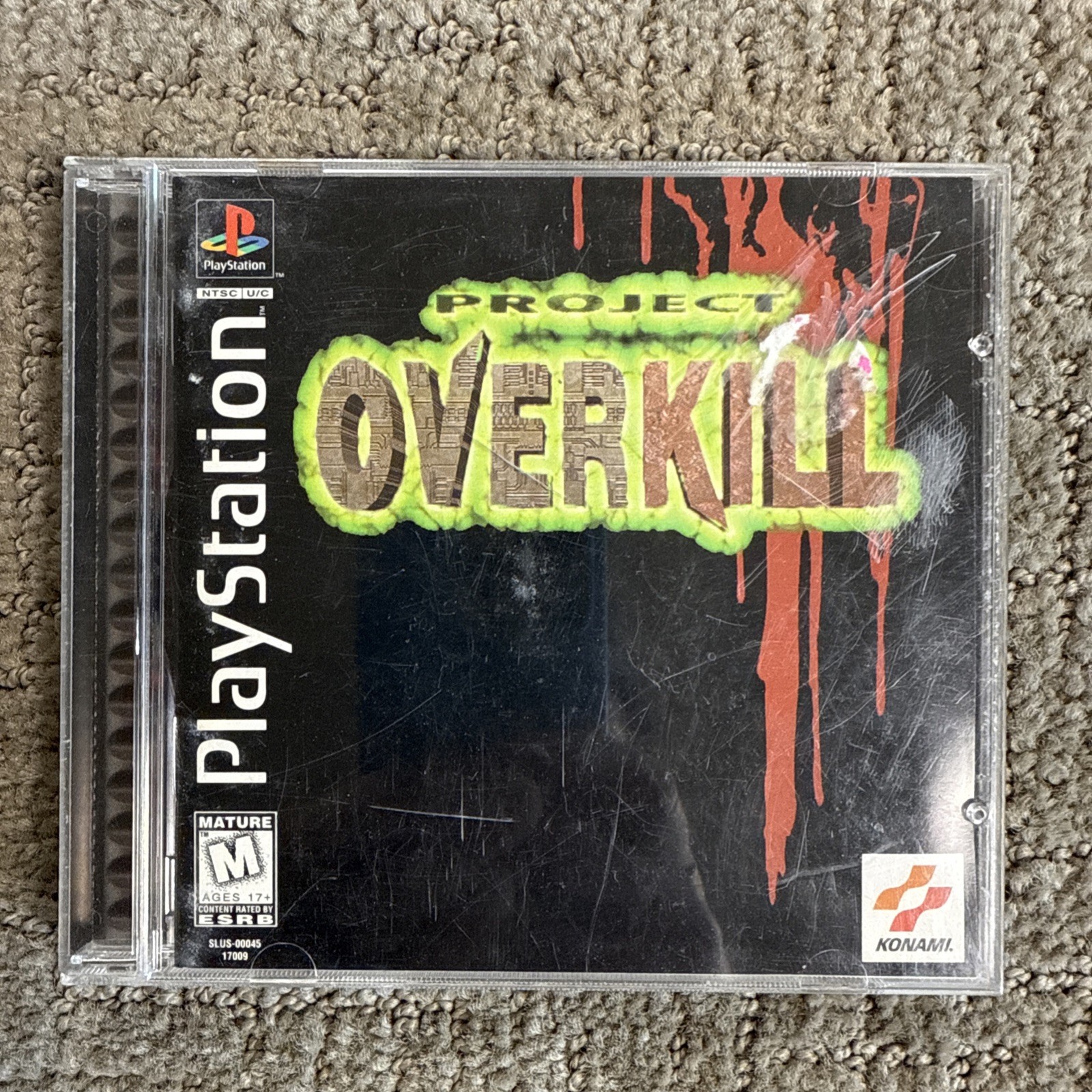 Project Overkill (Sony PlayStation 1 PS1 - CIB Complete