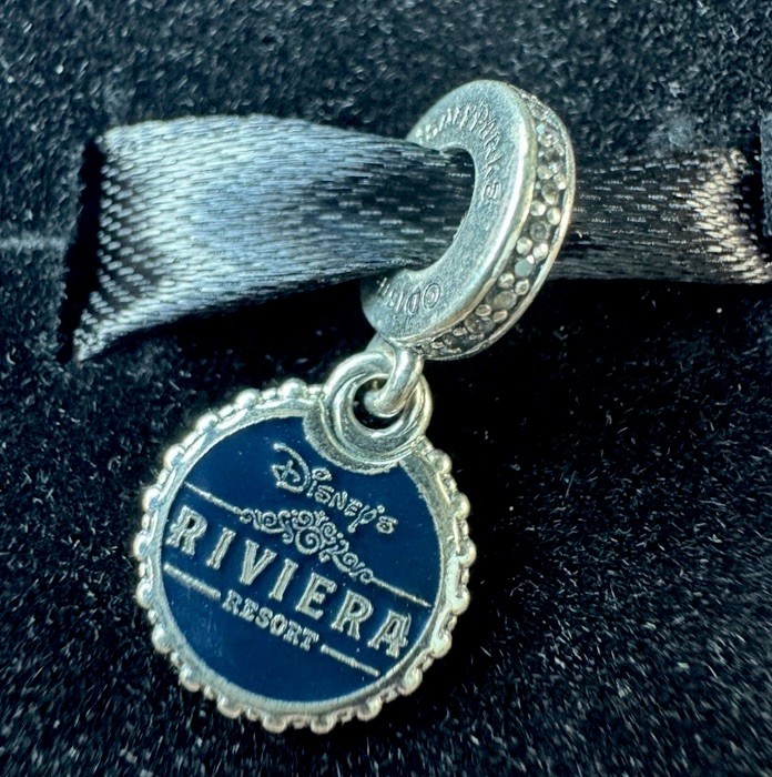 Disney’s Riviera Resort Pandora Charm DVC Double Sided Dangle NEW