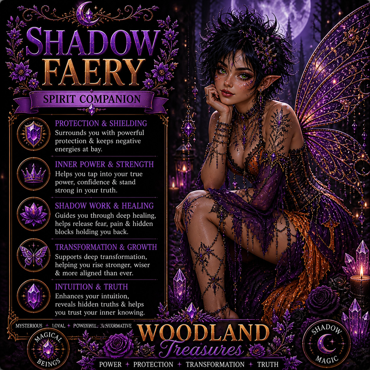 Shadow  Faery Spirit Companion