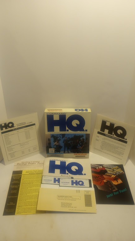 Command HQ For PC With Big Box 1990 5.25