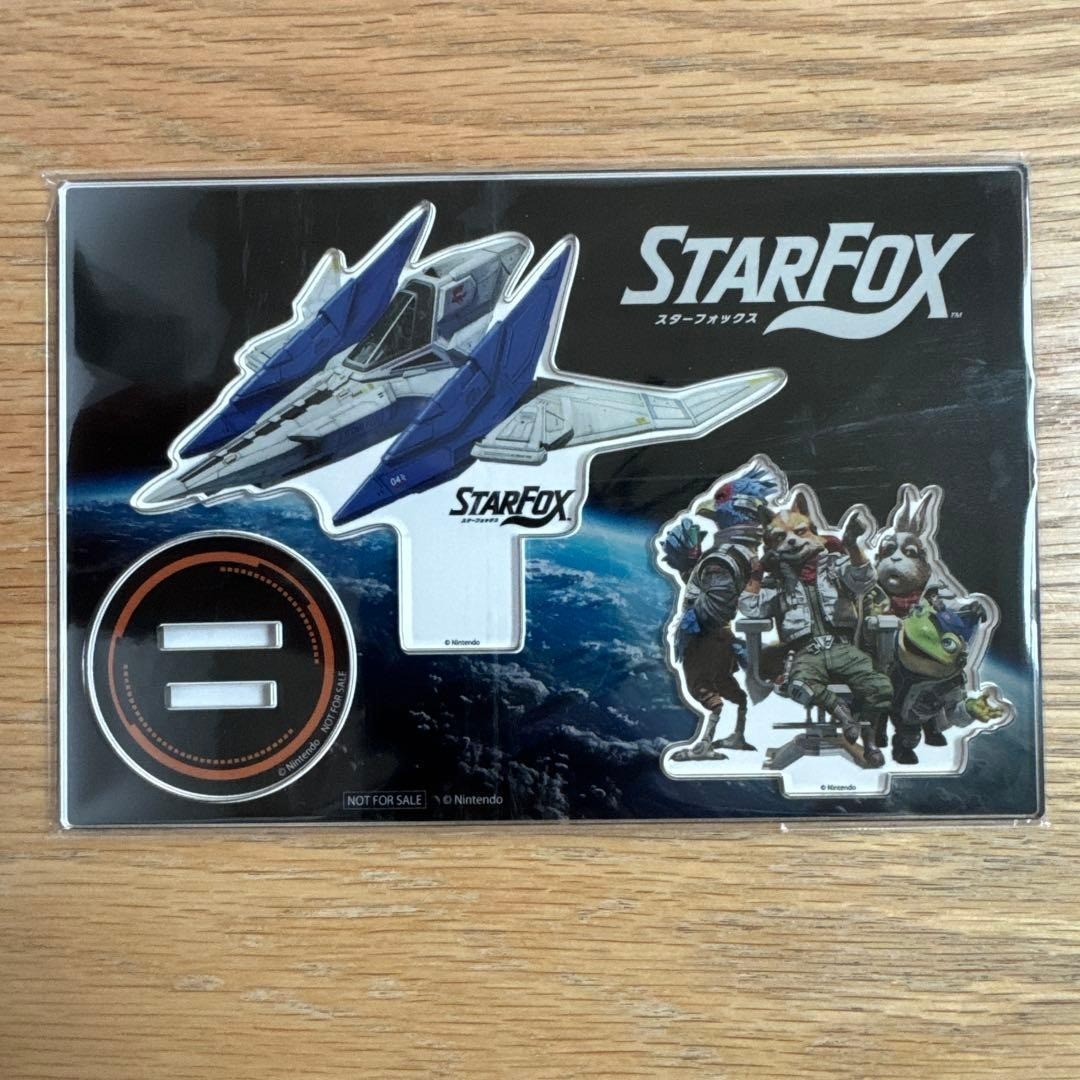 Nintendo Star Fox Acrylic Stand Figure Japan Exclusive Limited New