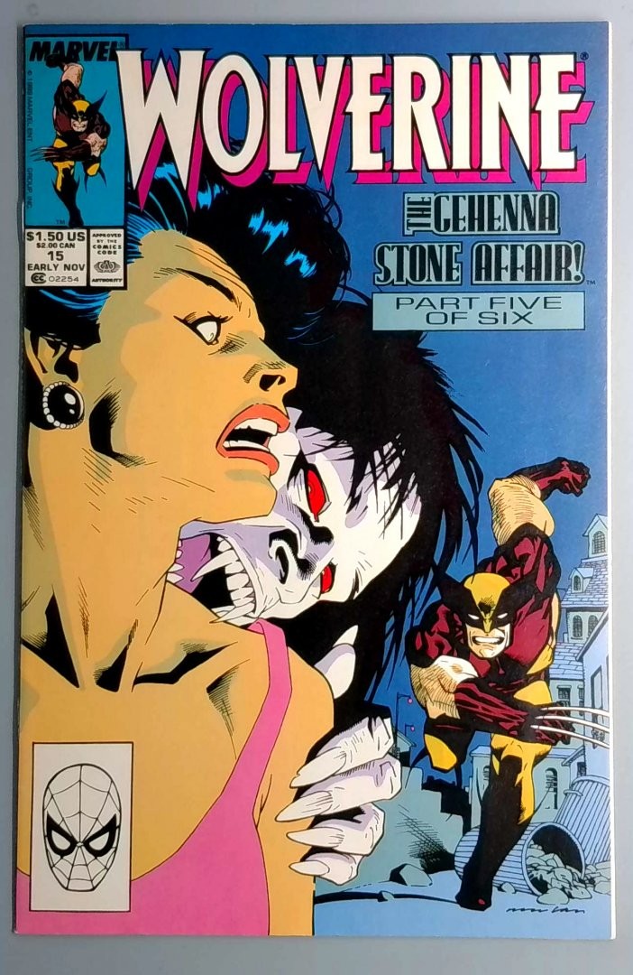 Wolverine #15 VF Marvel 1989
