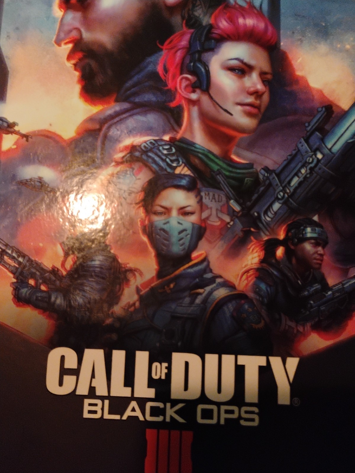 Call of Duty Black Ops 4 The Official Comic Collection Hardcover Graphic Novel
