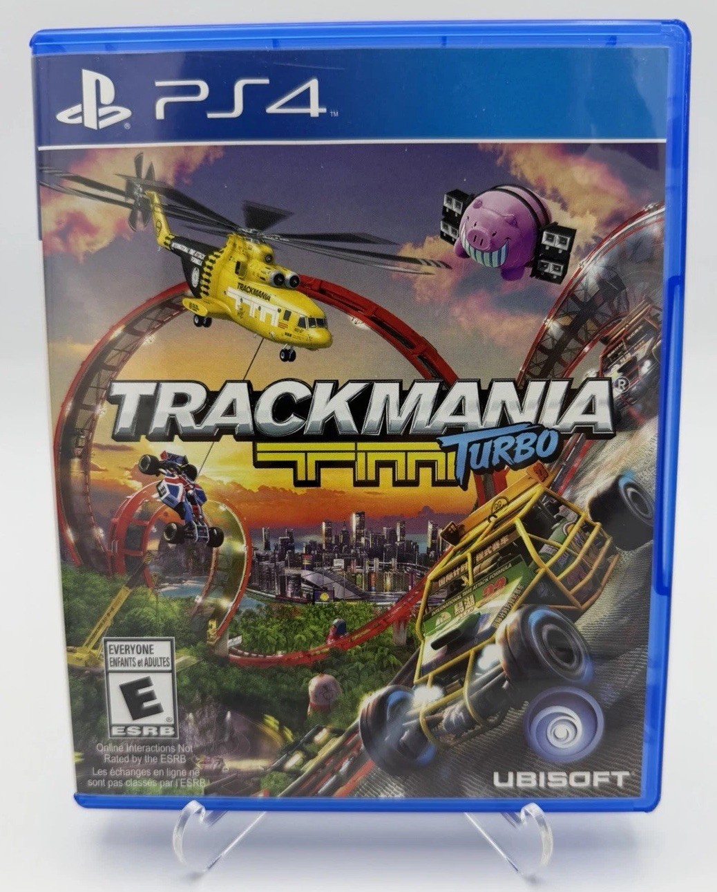 TrackMania Turbo Sony PlayStation 4 PS4 Tested Working Clean Very Good Fast Ship
