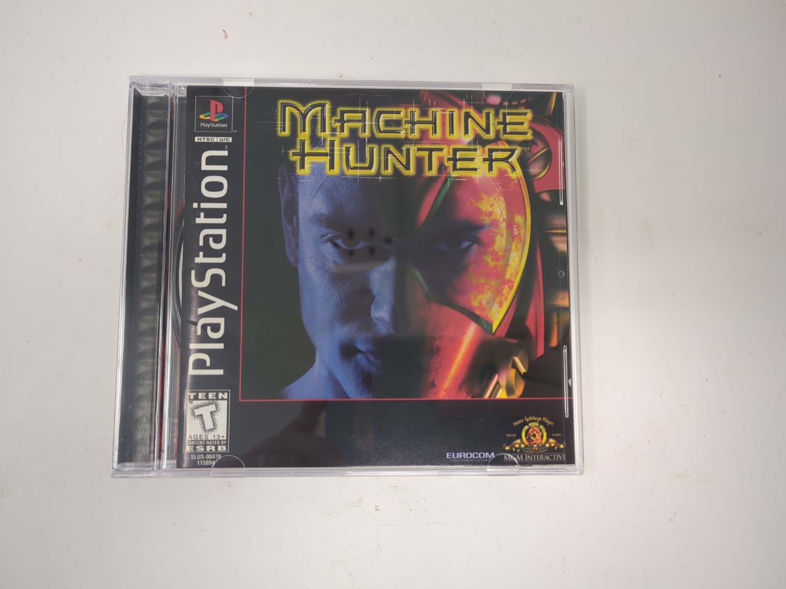 Machine Hunter (Sony PlayStation 1, 1997) Complete Tested CIB Eurocom MGM PS1