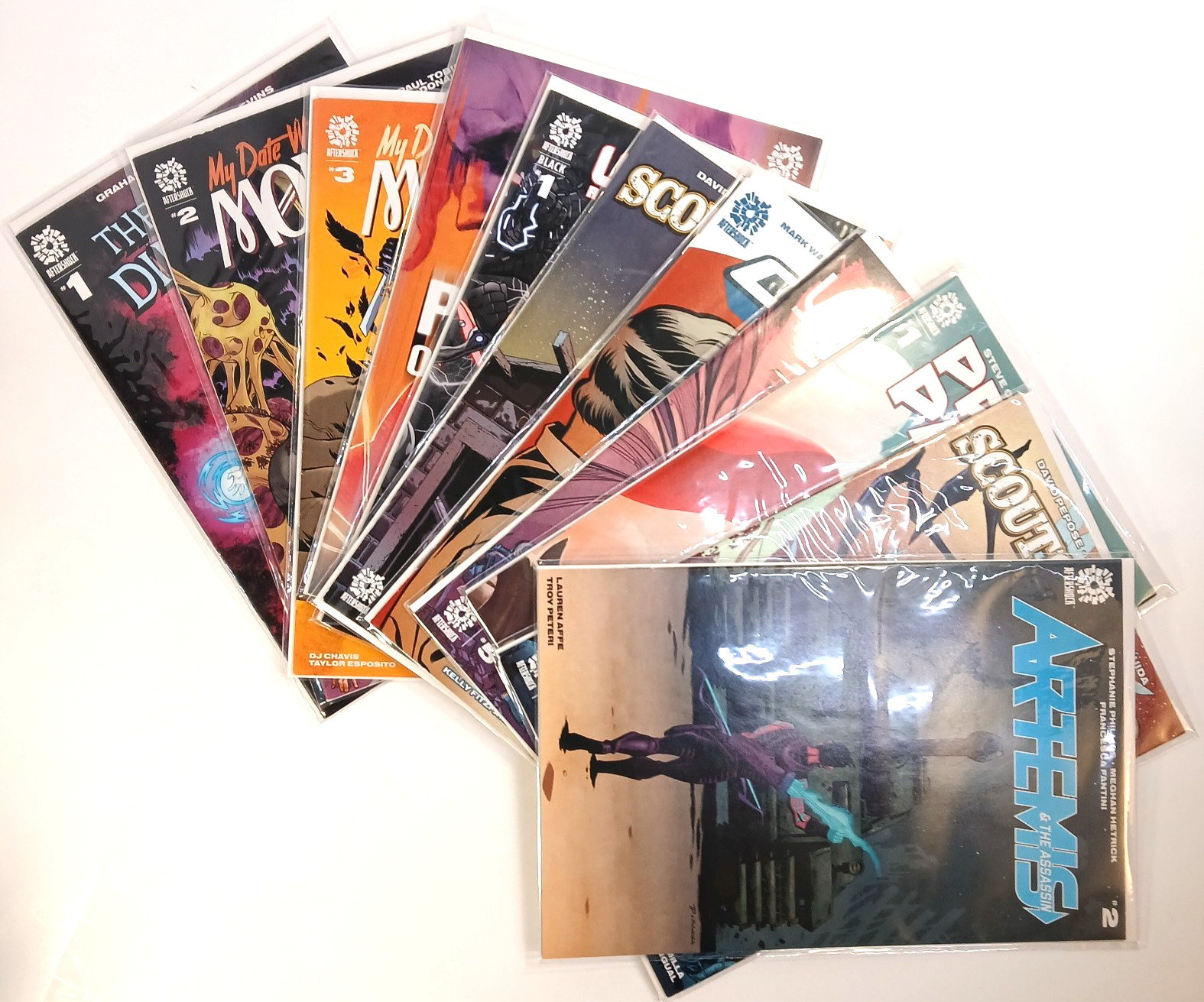 AfterShock Comics Lot of 11 - See Photos