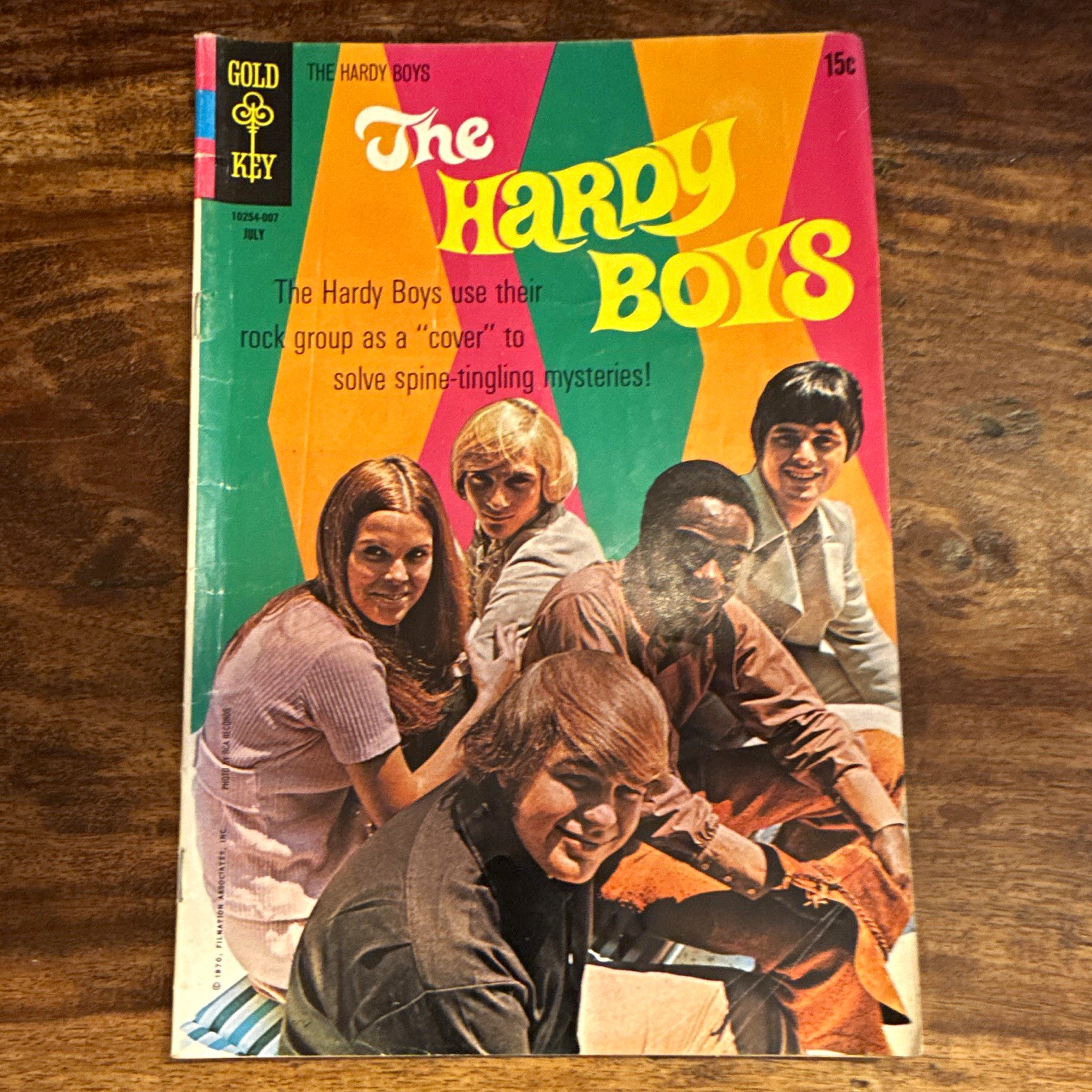 The Hardy Boys Gold Key Bronze Age 15¢ Single Issue Adventure Mystery Comic Book