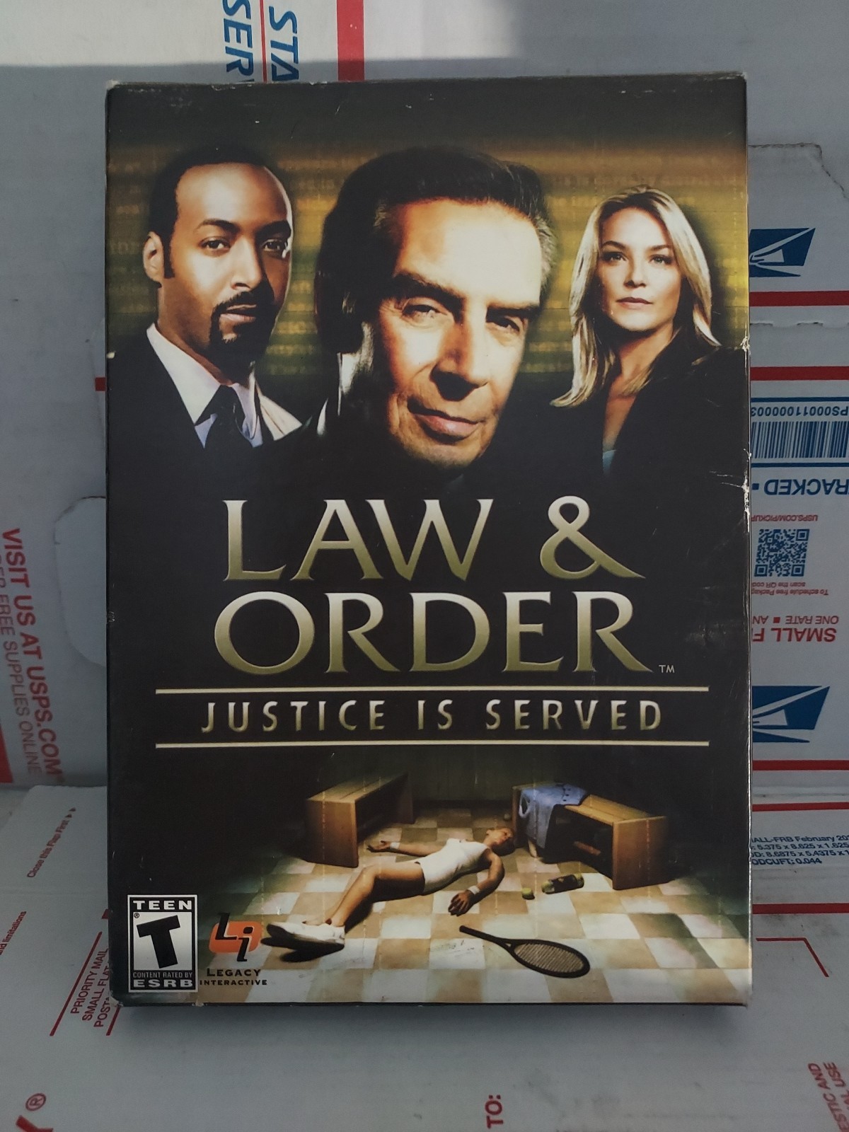 Law & Order: Justice Is Served Bonus Dead On The Money - For PC - NEW - #174h