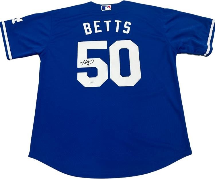 MLB JERSEY Los-Angeles Dodgers MOOKIE BETTS Signed Autographed JSA COA