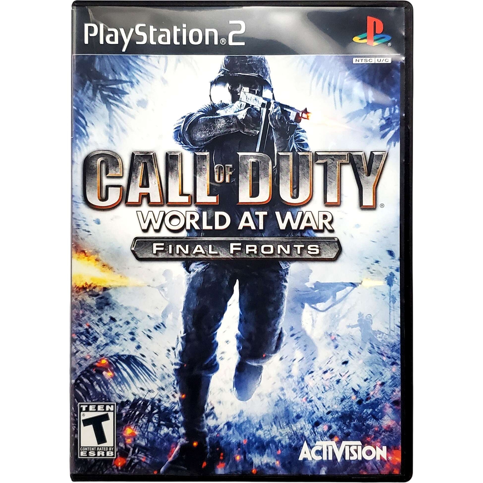 Call Of Duty World At War Final Fronts - Sony Playstation 2 PS2 Pristine