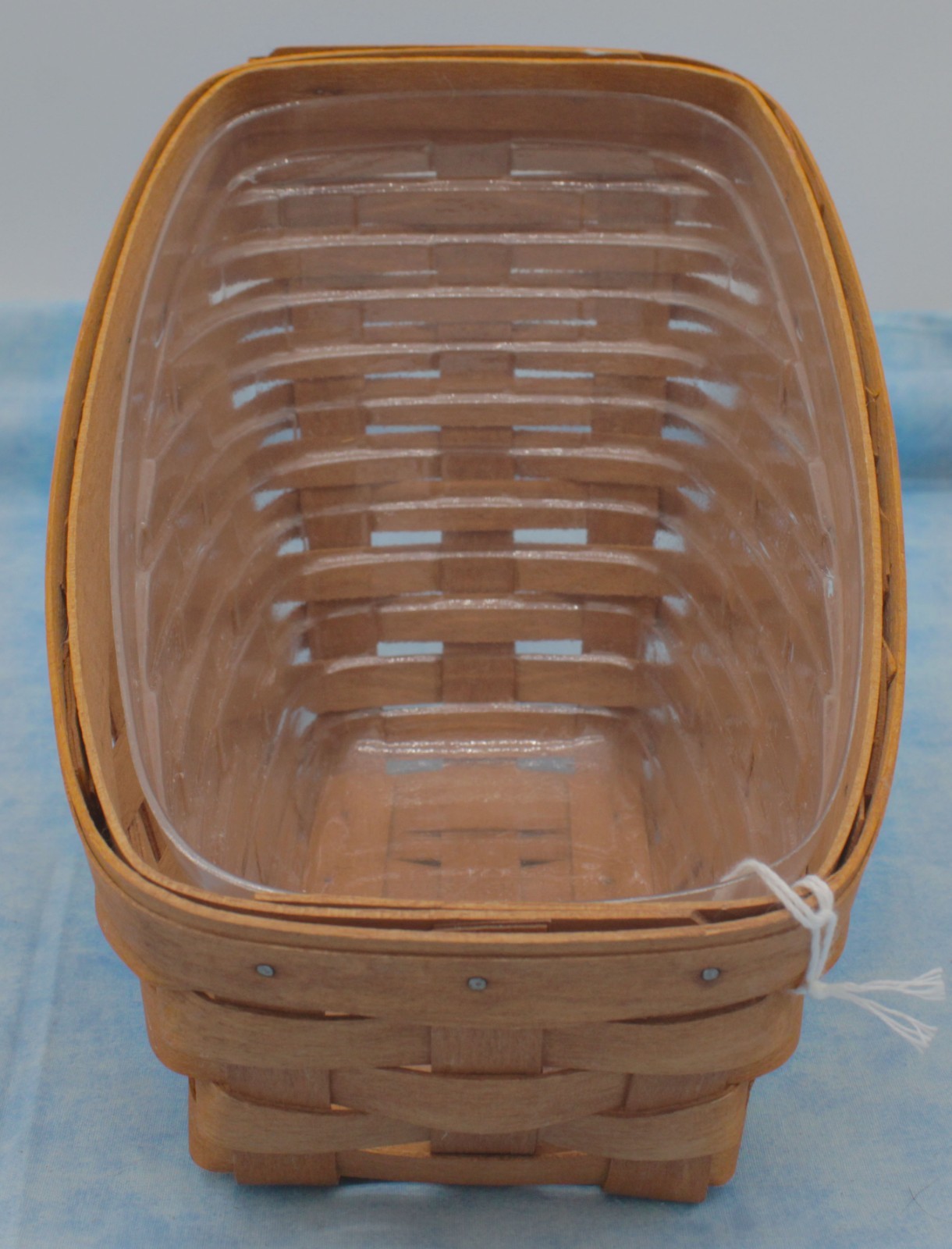 Longaberger 1992 Vegetable Basket with Protector – Handwoven Dresden, OH