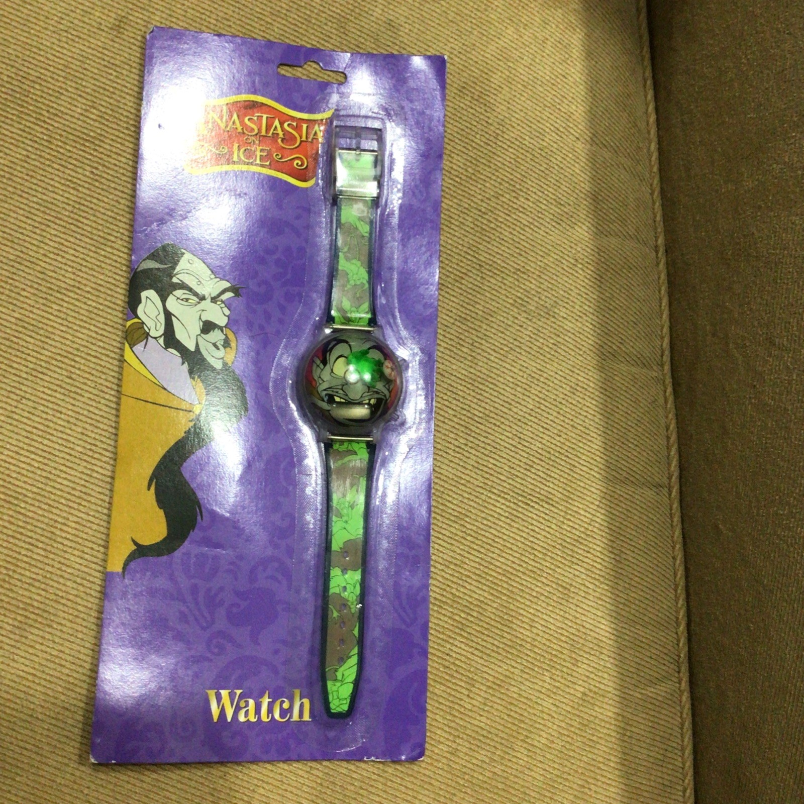 Anastasia On Ice Grigori Rasputin Watch 1998 FOX Disney Movie VTG RARE