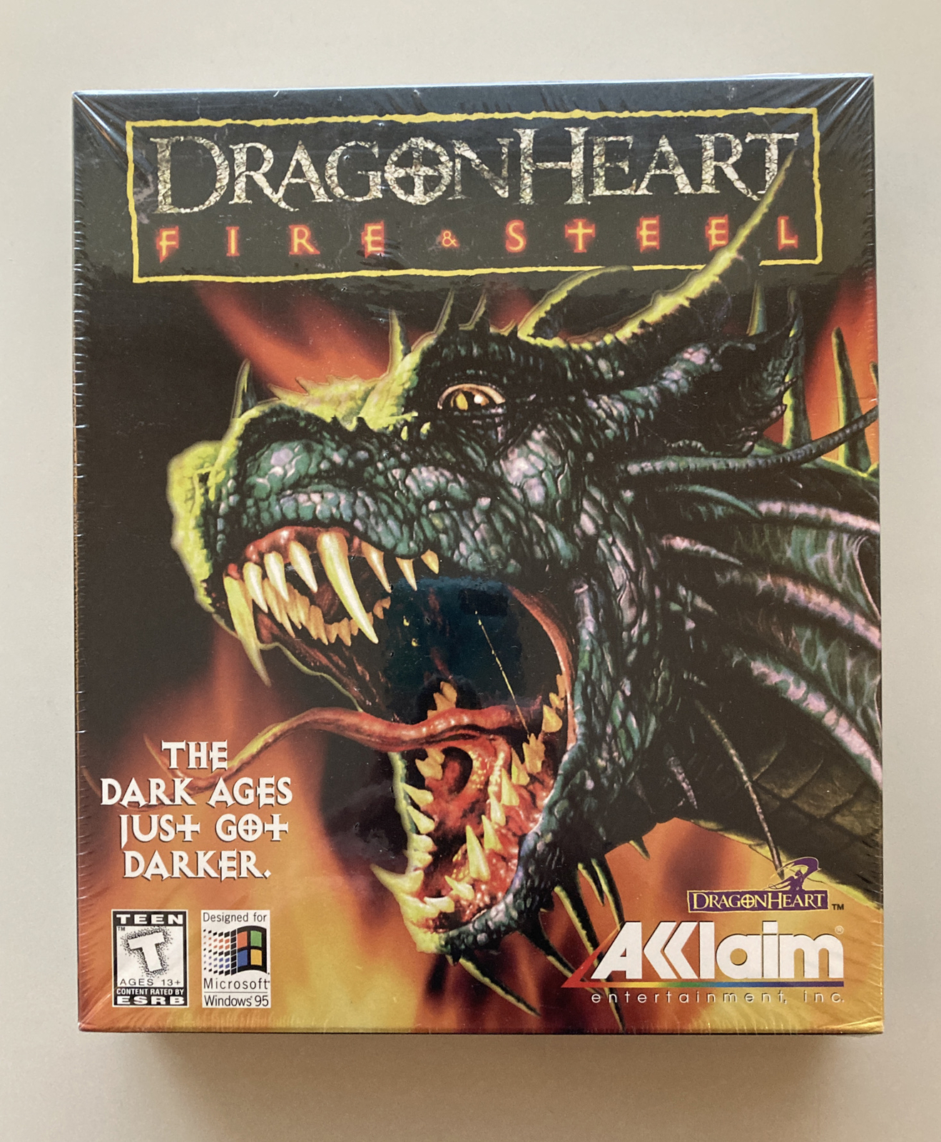 DragonHeart Fire and Steel, Windows 95 Factory Sealed