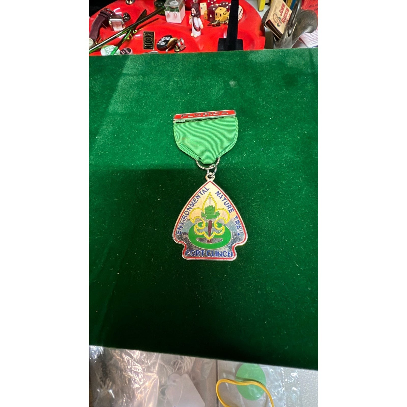 Vintage Boy Scouts of America (BSA) Medal Fort Clinch Florida