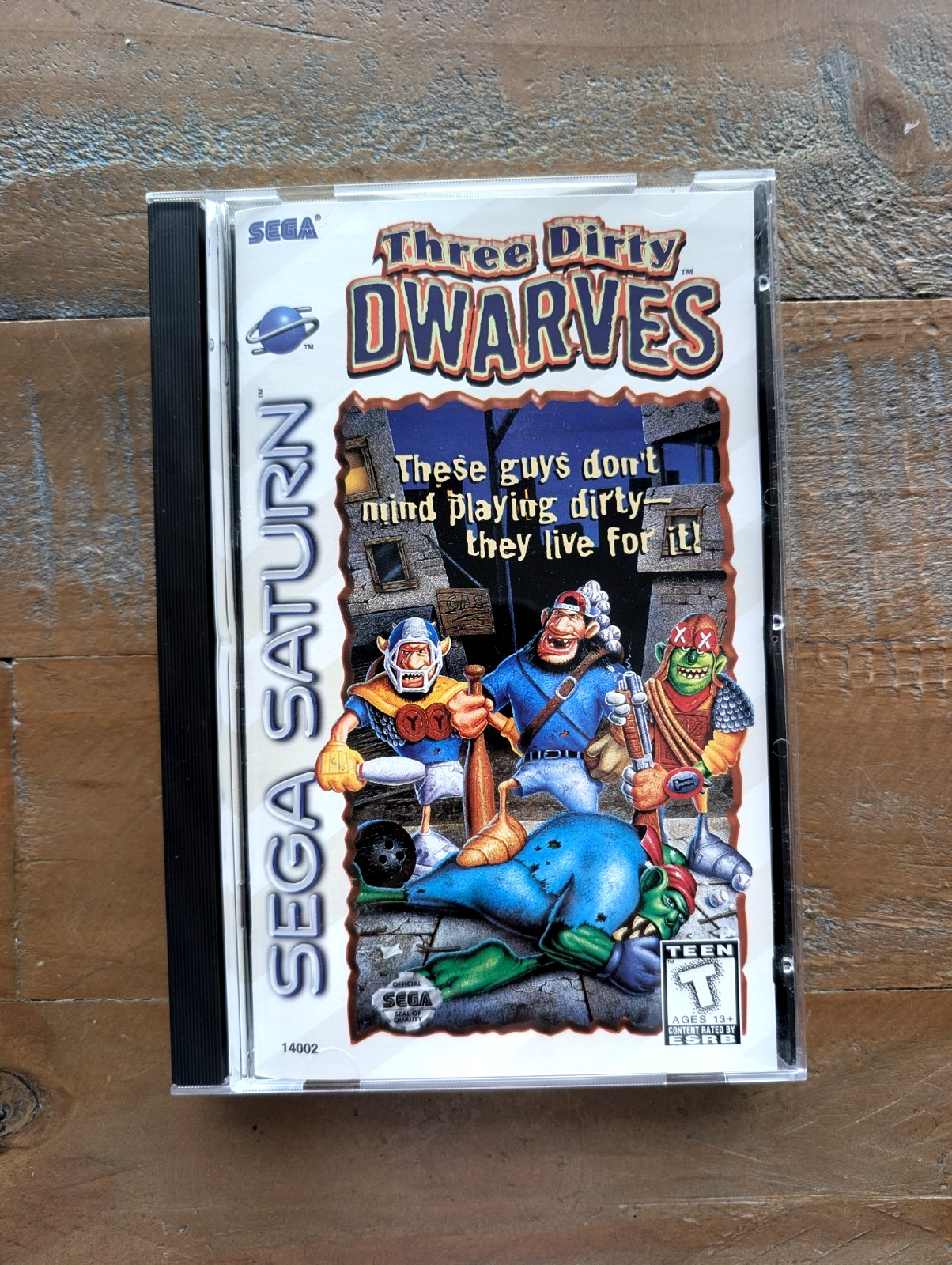LIKE NEW ✹ 3 Three Dirty Dwarves ✹ Sega Saturn Game COMPLETE MINT ✹ USA