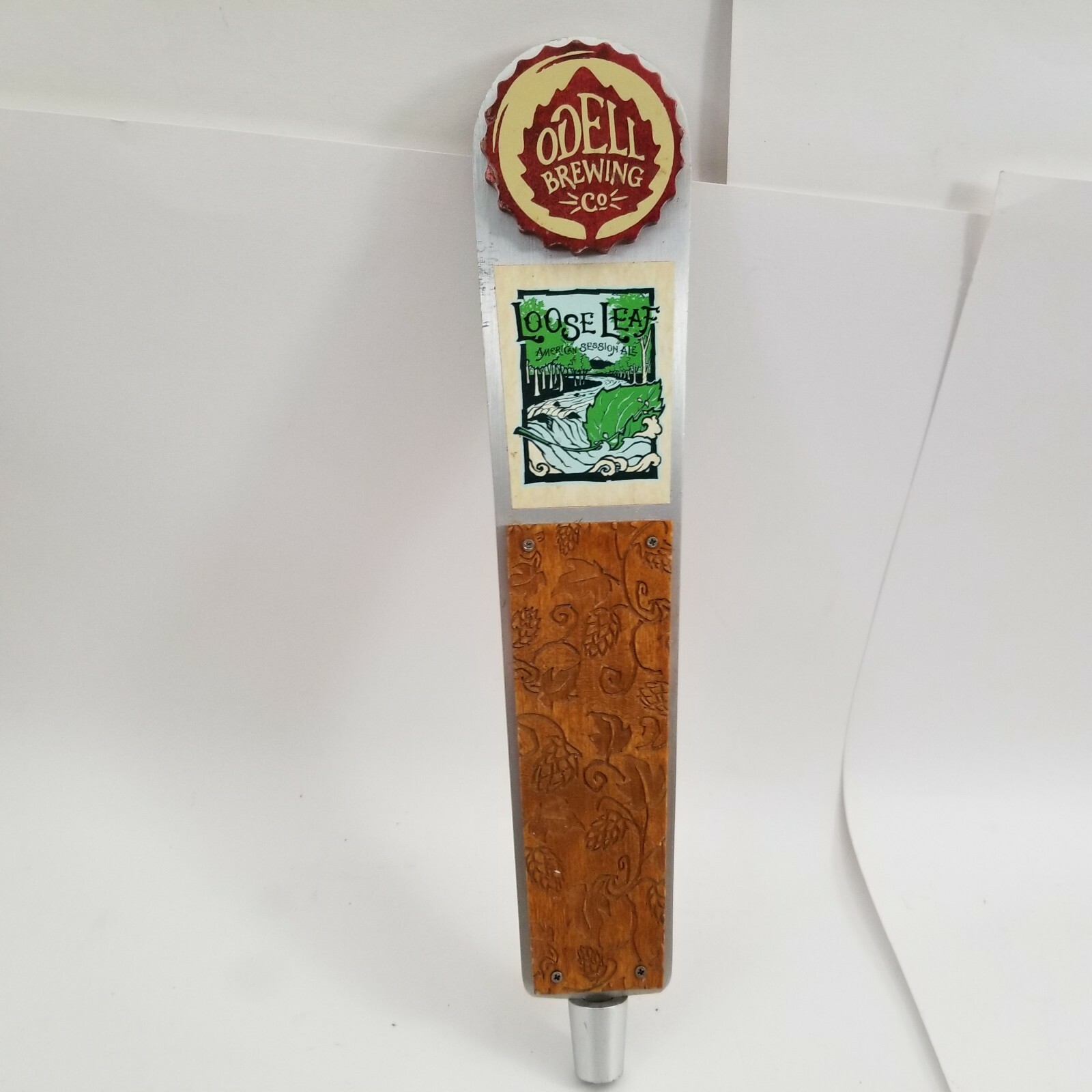 Odell Brewing Company Loose Leaf Beer Tap Handle - Denver, CO
