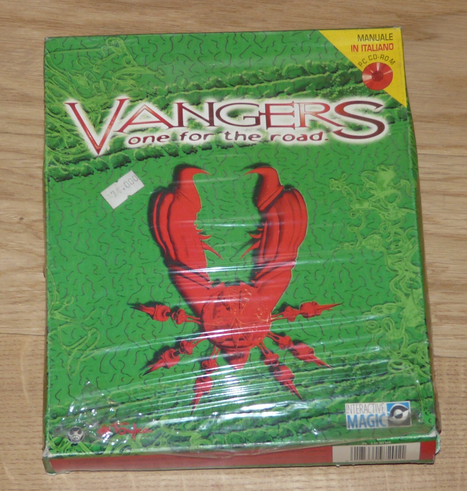 VANGERS ONE FOR THE ROAD - ITALIAN EDITION PC IBM BIG BOX INTERACTIVE MAGIC