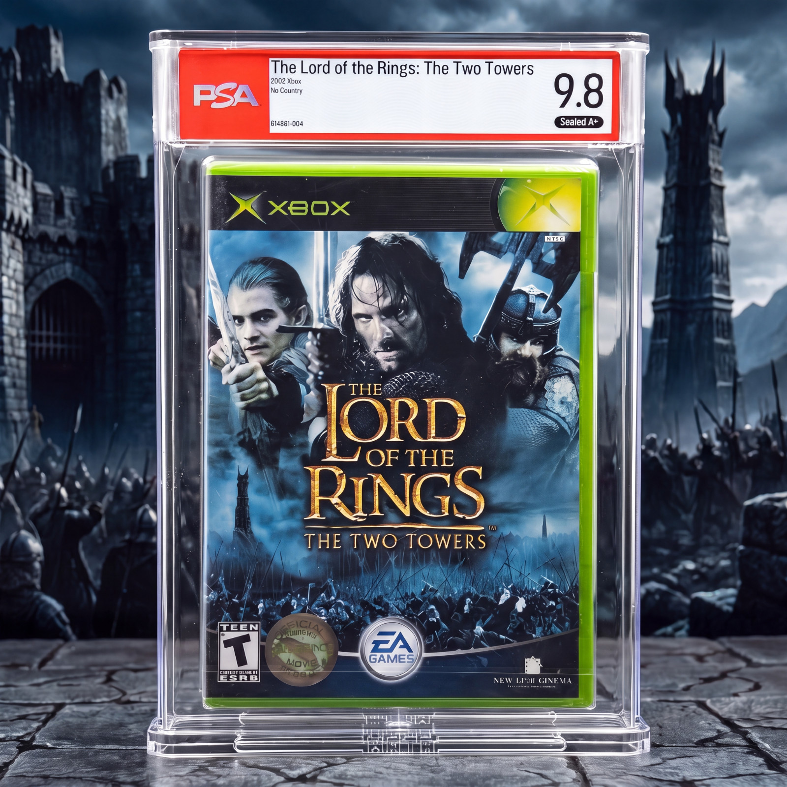 The Lord of the Rings: The Two Towers • PSA 9.8 A+ • 1st Print • Xbox