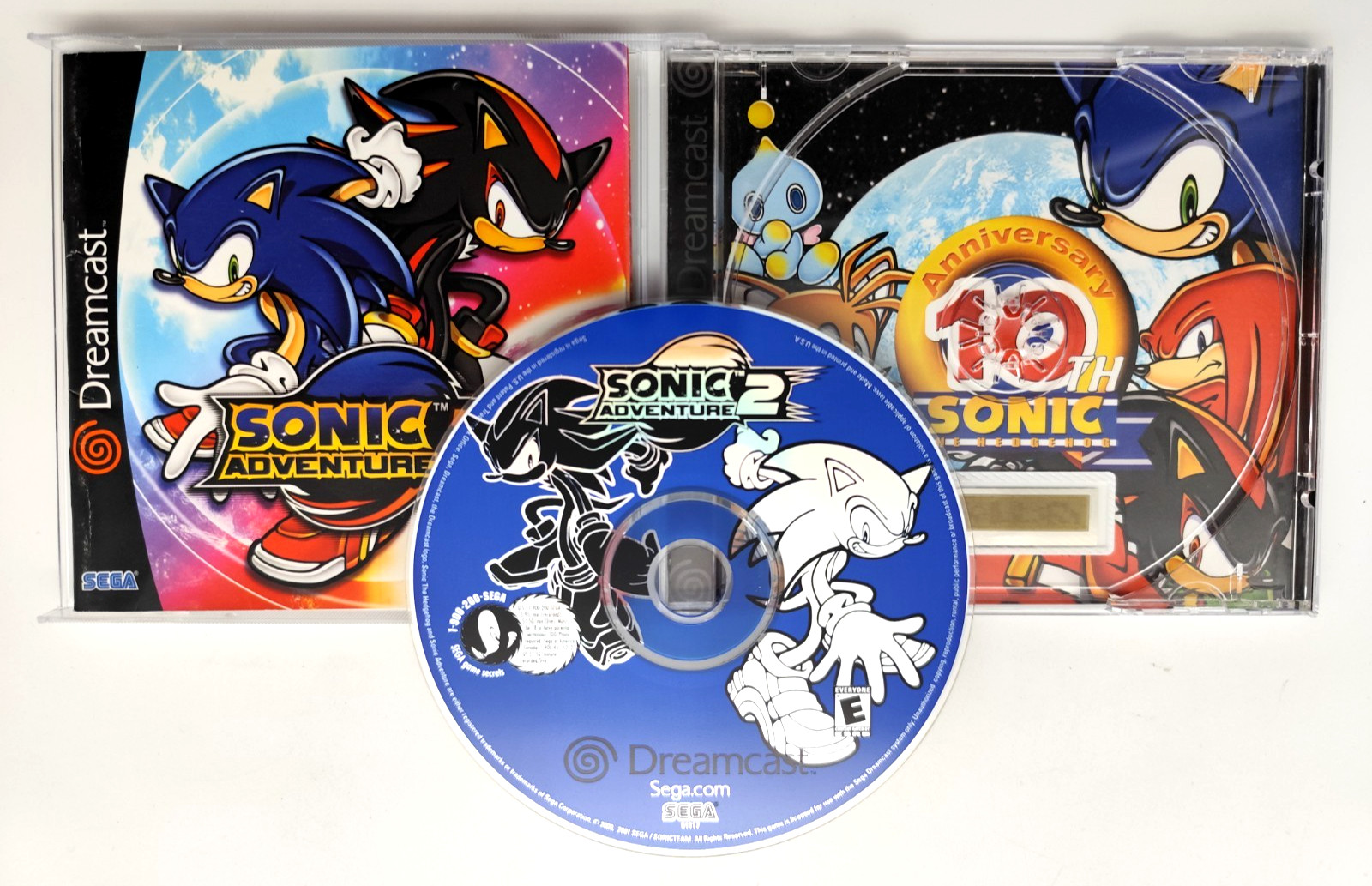 Sonic Adventure 2 (Sega Dreamcast SDC, 2001) COMPLETE CIB Tested & Cleaned