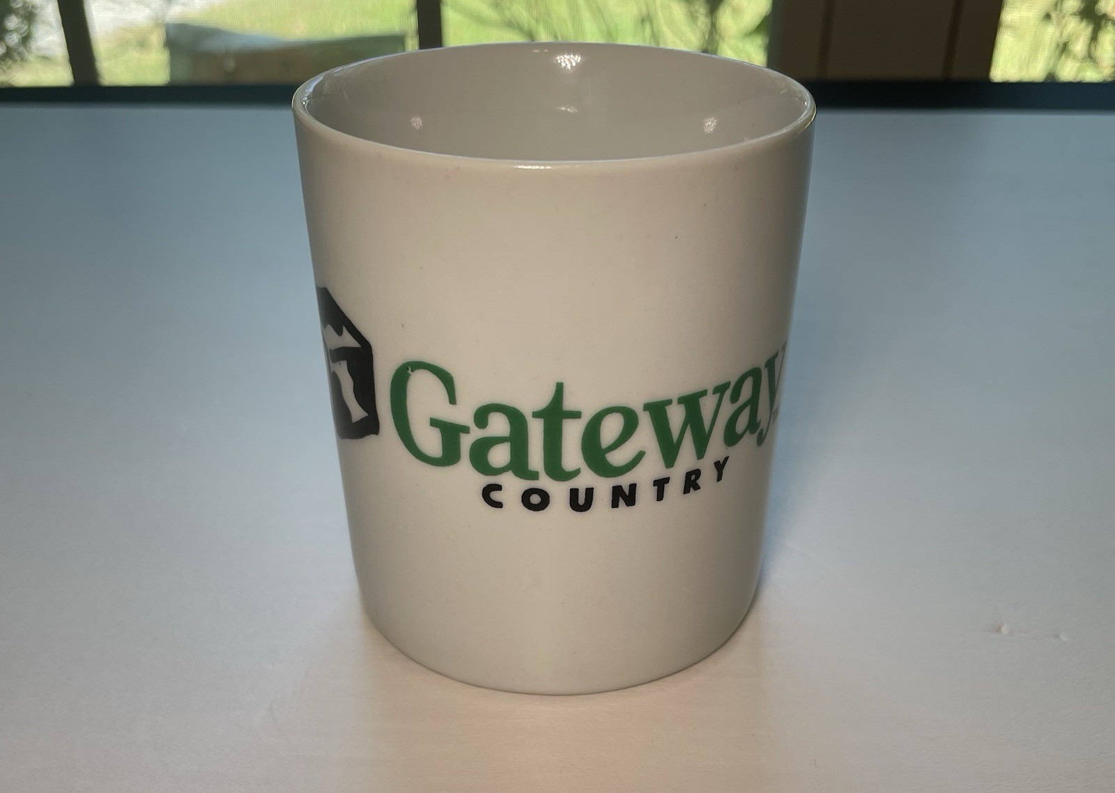 Vintage Gateway Coffee Mug Cup Computers Y2K Tech Hardware Software 90's Promo