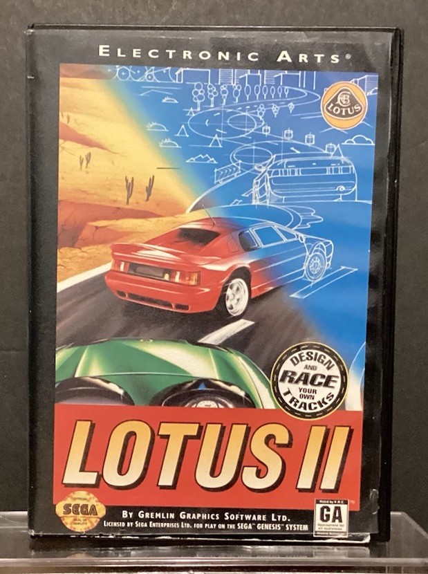 Lotus 2 - Sega Genesis - CIB - Tested And Working