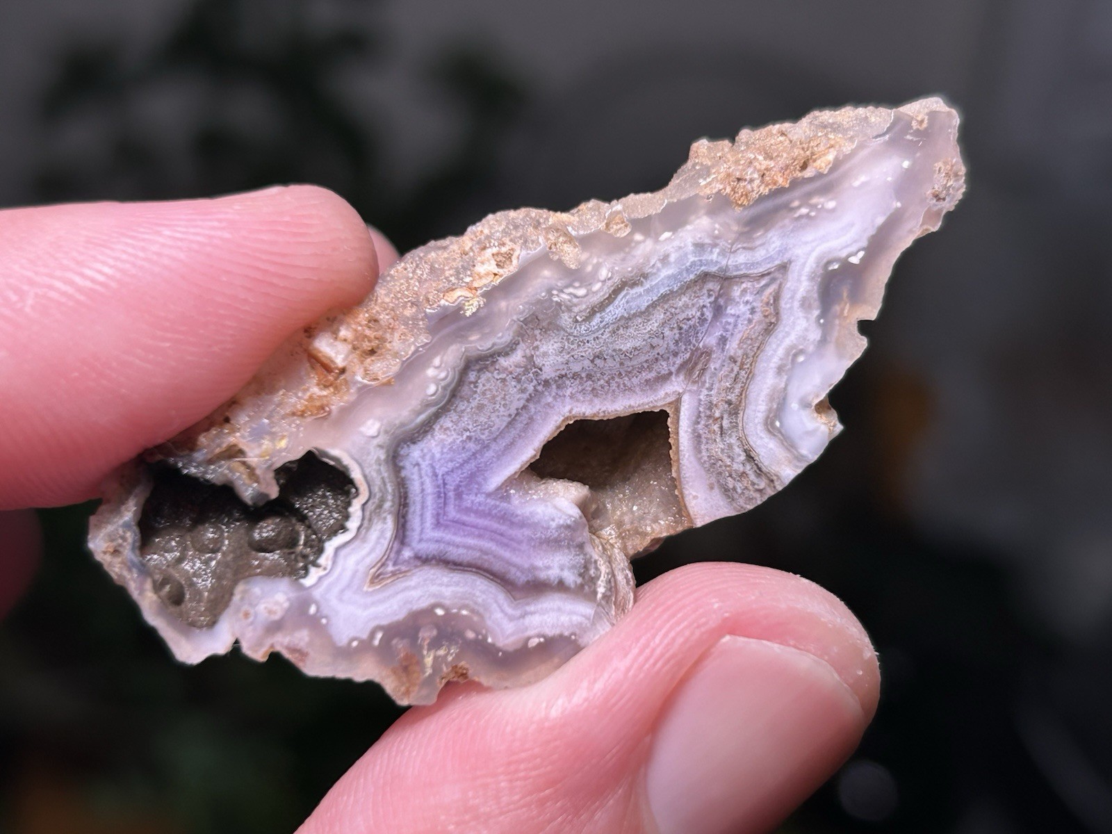 Polished Arizona Mulligan Peak Agate