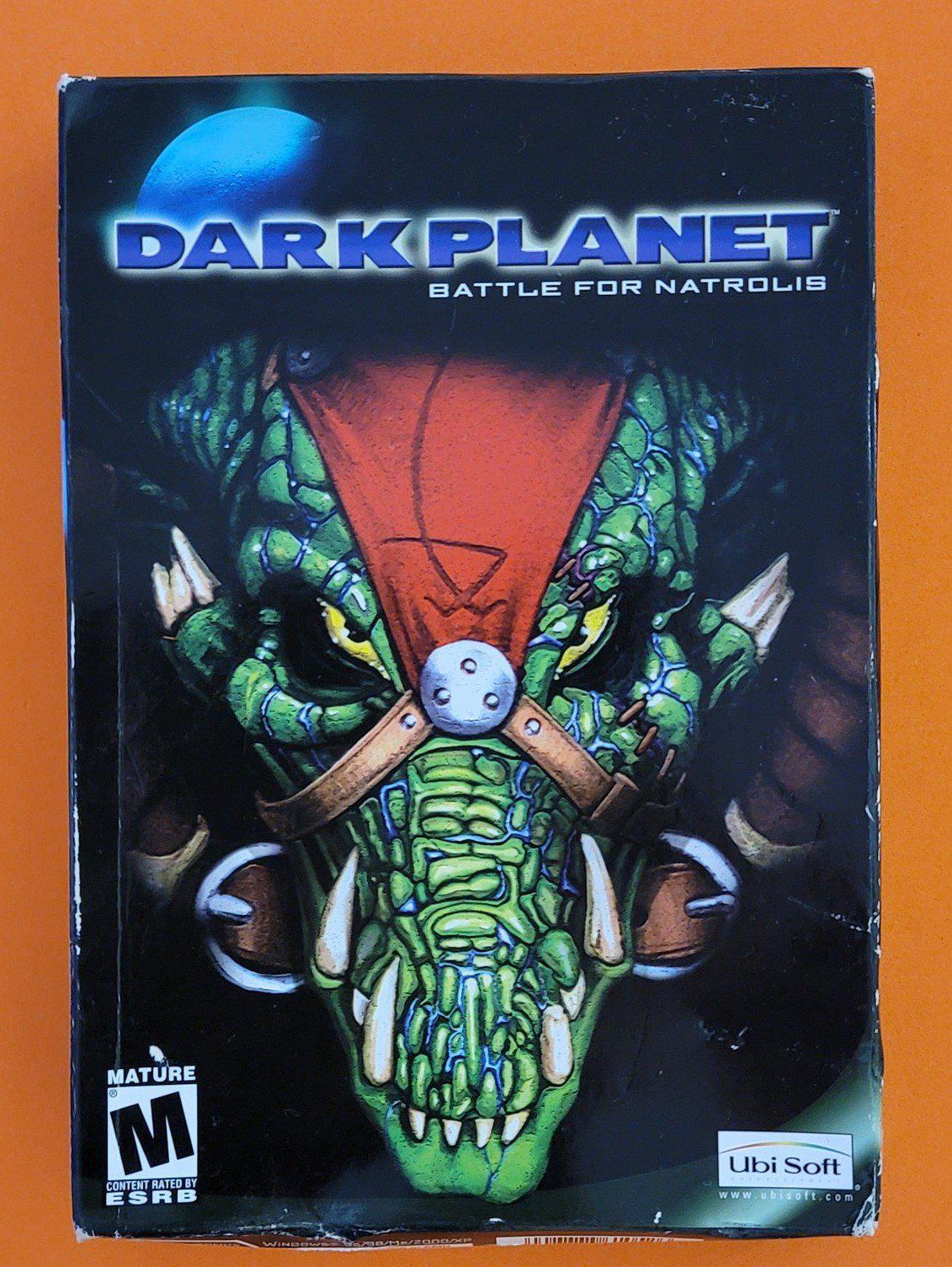 Dark Planet Battle For Natrolis Sealed Vintage PC Computer Game Win 95 CD-Rom