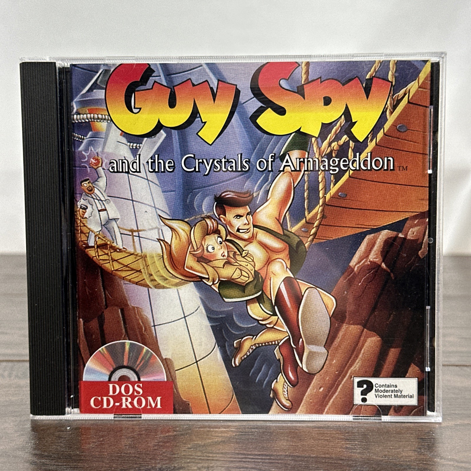 Guy Spy and the Crystals of Armageddon (1992 DOS, CD-ROM)