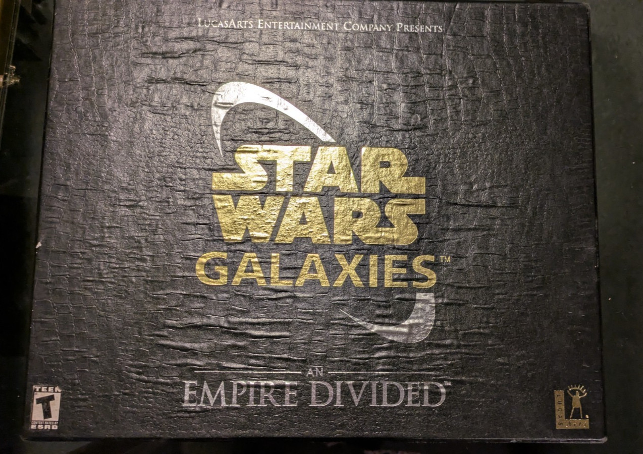 Star Wars Galaxies: An Empire Divided – Collector’s Edition (PC, 2003)
