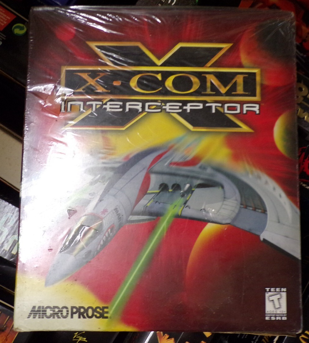 X-COM: Interceptor (PC, 1998) Vintage PC Win 95 Game Big Box