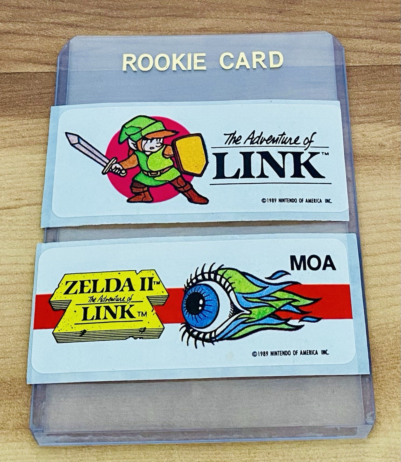 1989 Topps Nintendo Game Tip Stickers Legend Of Zelda Link Rookie Lot Rare