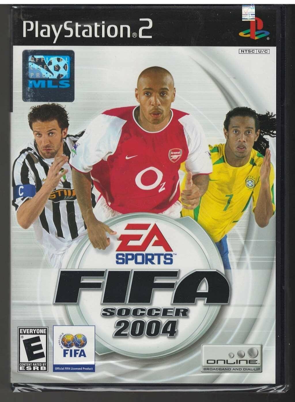 FIFA Soccer 2004 PS2 (Brand New Factory Sealed US Version) Playstation 2