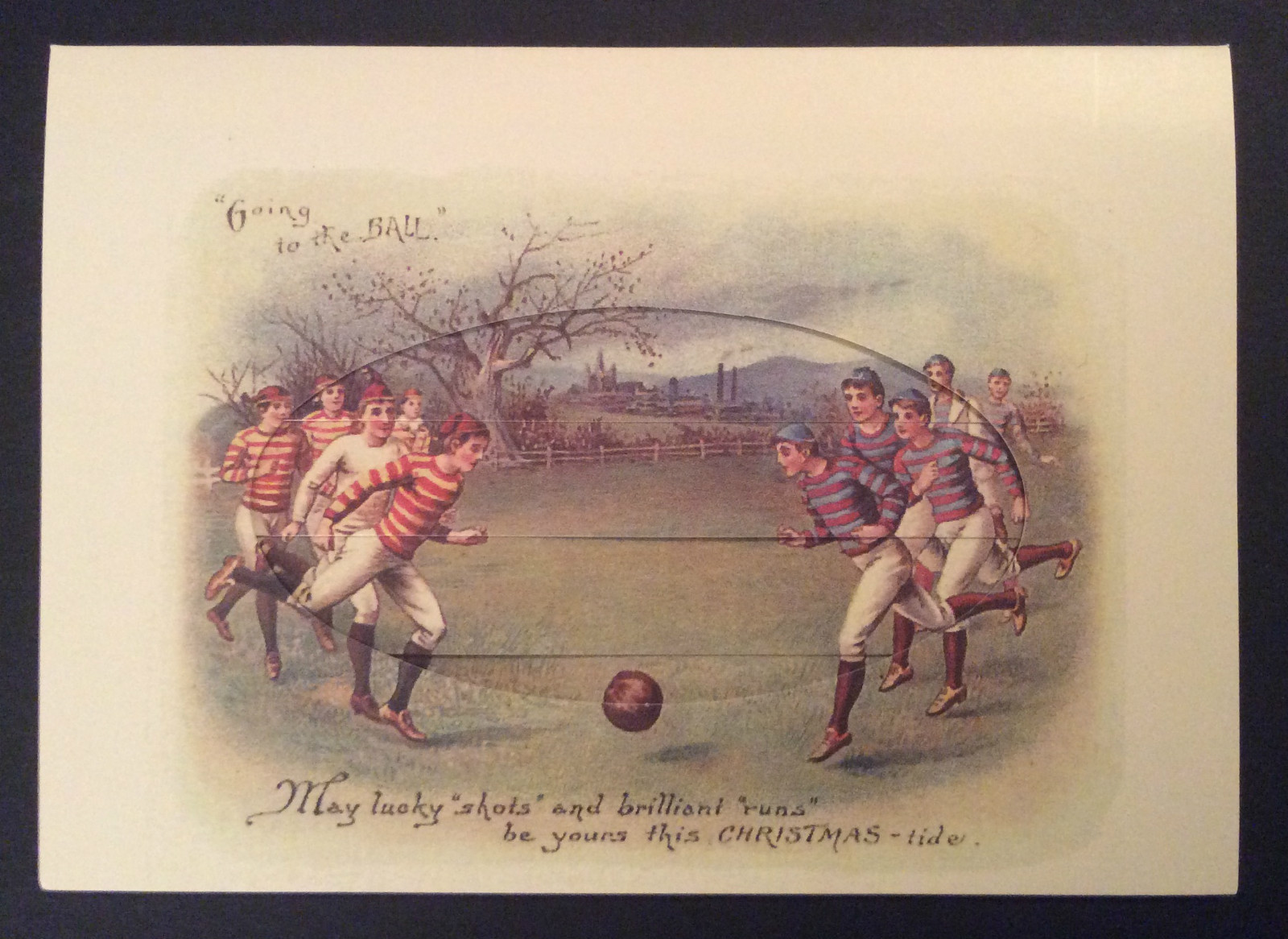 1996 FIFA, Museum Collection Christmas Greeting Card with Envelope