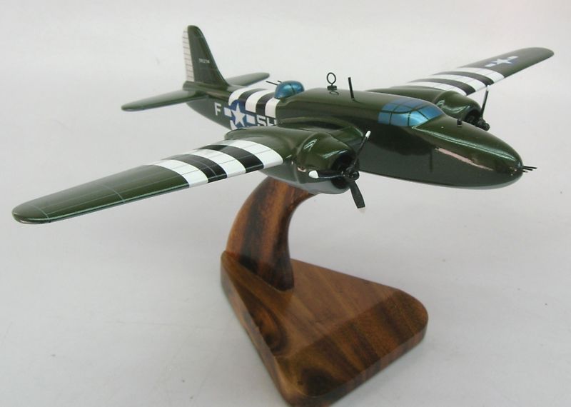 Douglas A-20G Havoc Airplane Wood Model Replica Large 