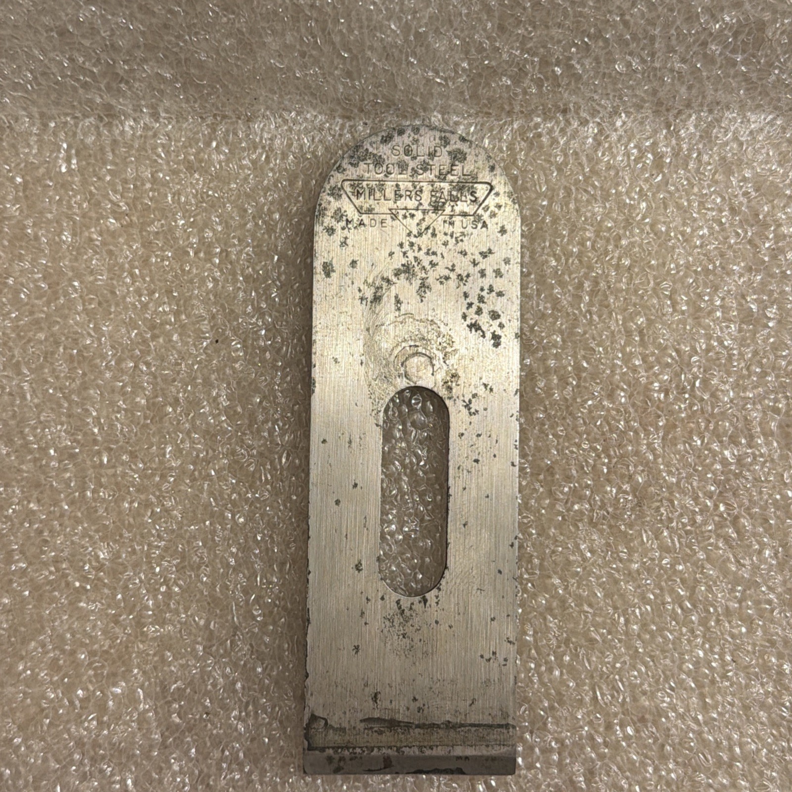Vtg Miller’s Falls no. 56 ~CUTTING IRON @ 1-3/8” W~ Block Plane Adjust Mouth.