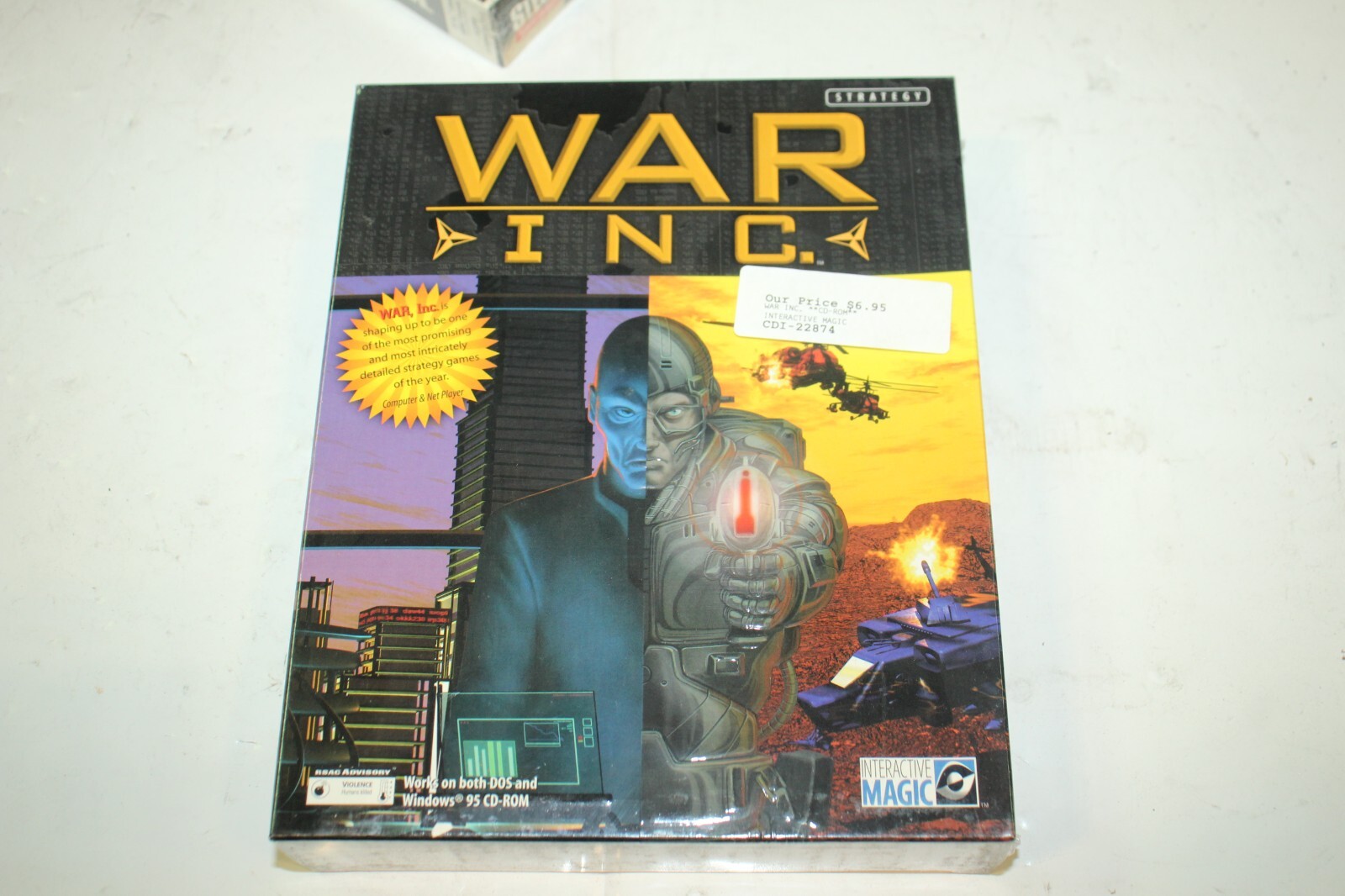 War Inc CD-Rom Computer Game