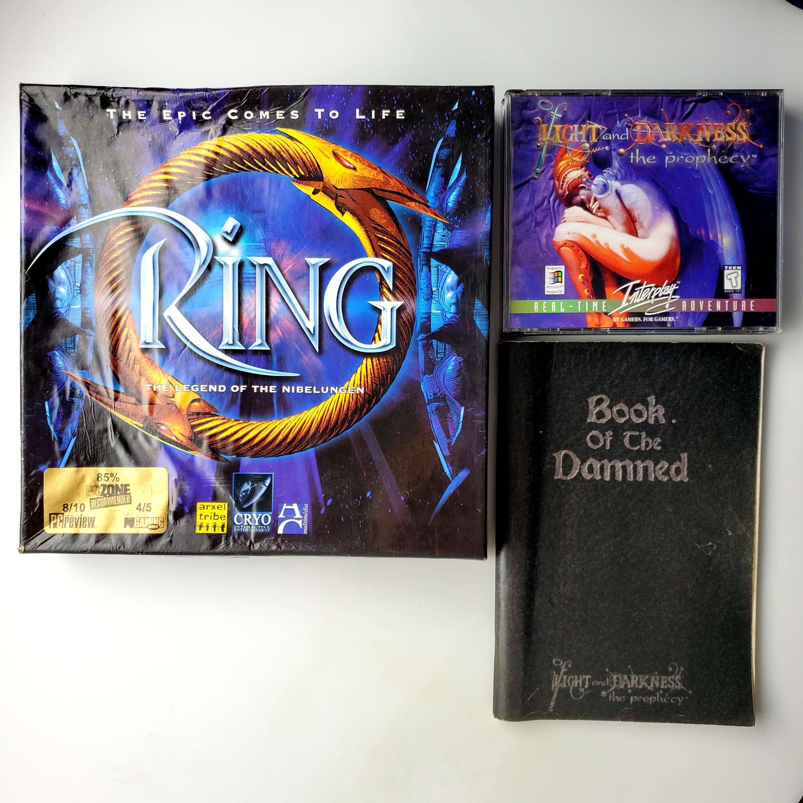 (Missing Disc - Cracked Case) Ring The Legend Of The Nibelungen - PC Authentic