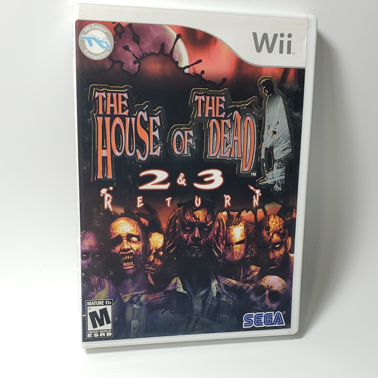 SEGA House of the Dead 2 & 3 Return (Wii) M NTSC-U/C 2008 Manual