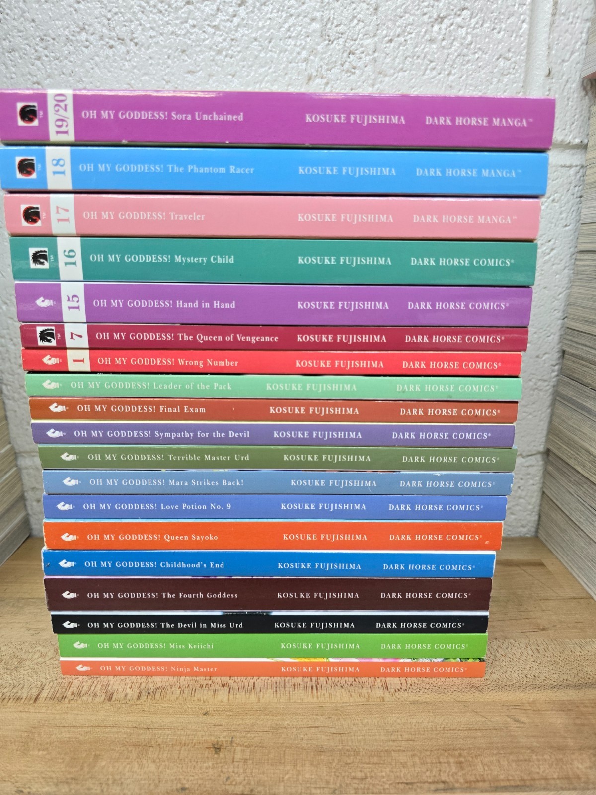 Oh My Goddess Manga 19-Book Lot Kosuke Fujishima English Lot