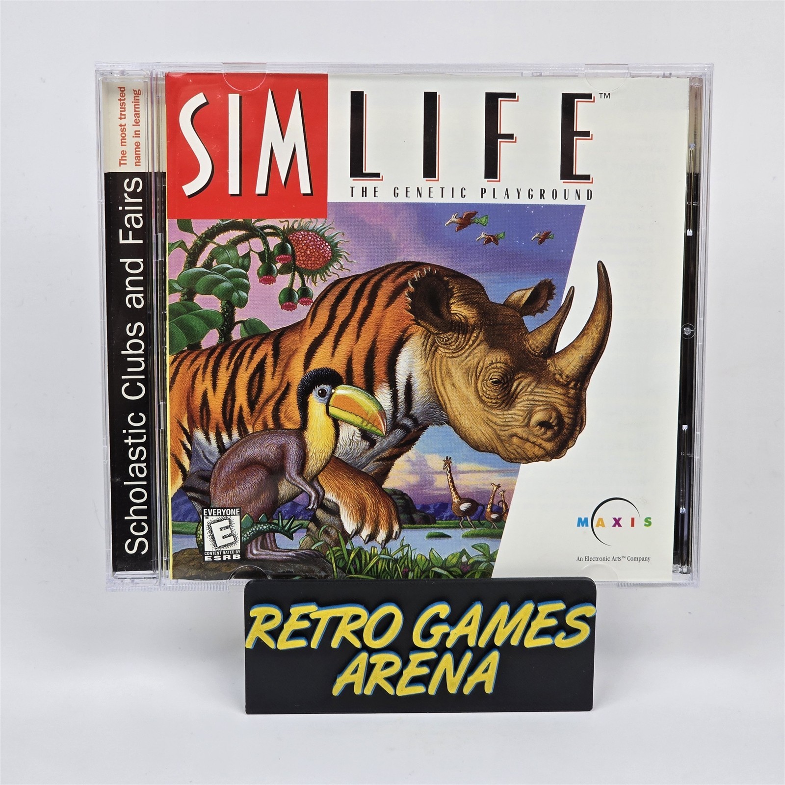 SimLife Sim Life (PC CD-ROM) Jewel CIB COMPLETE