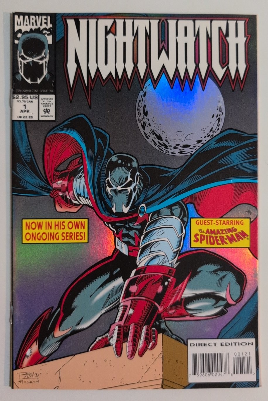 Nightwatch #1 Comic Book Spider-Man Terry Kavanagh Marvel Comics 1994