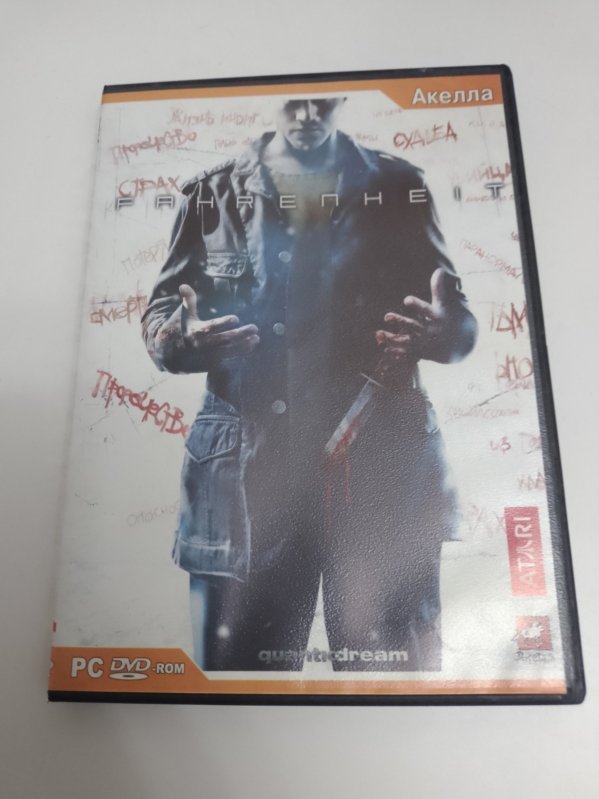 Fahrenheit PC GAME DVD 1C Akella License russian vintage retro Фаренгейт 2006