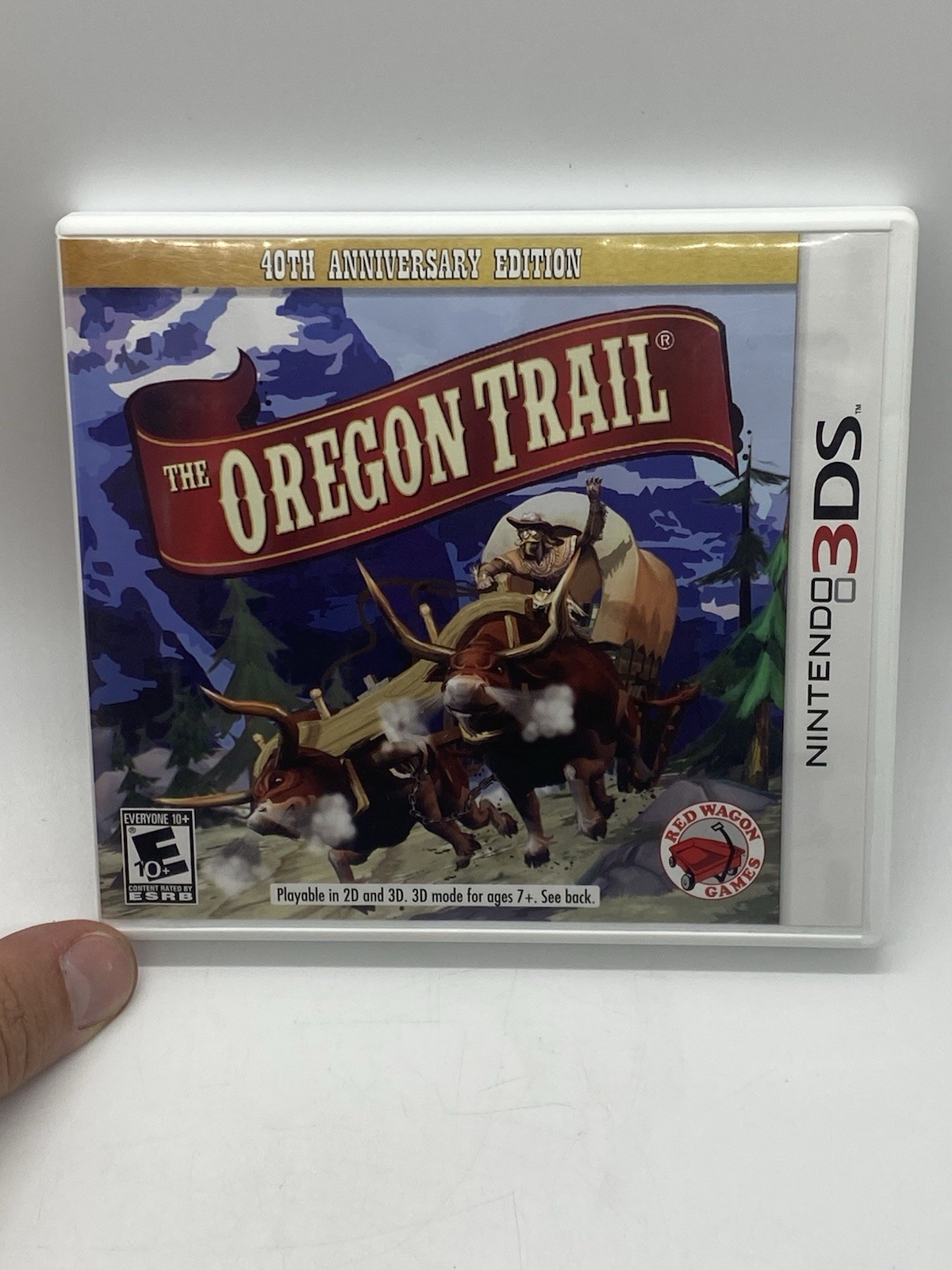 Oregon Trail Nintendo 3DS Box Complete CIB Tested