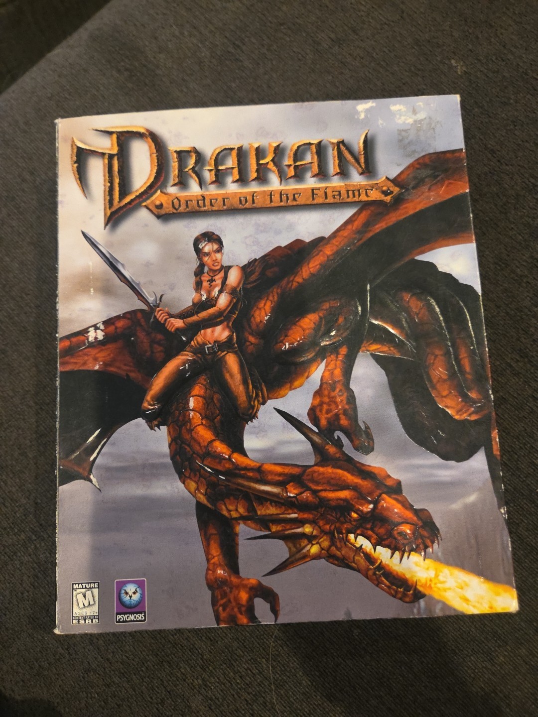 Drakan Order Of The Flame 1999 Big Box PC CD Psygnosis Sealed