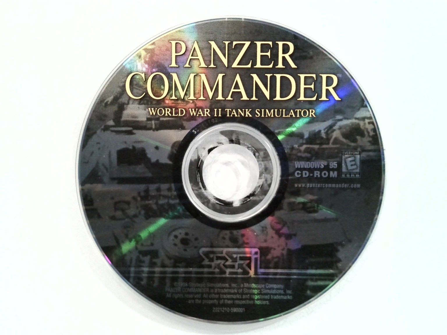 Panzer Commander World War II Tank Simulator PC Windows 95 Video Game WWII
