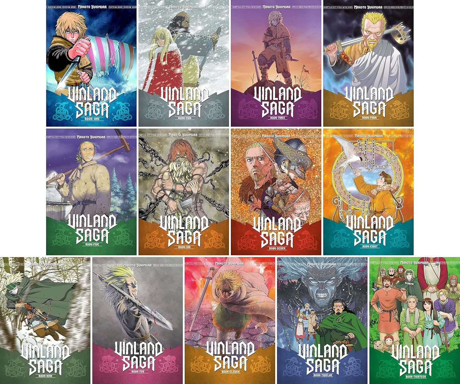 Vinland Saga Deluxe Edition Sets- Manga By Makoto Yukimura-ENGLISH-HARDCOVER-NEW