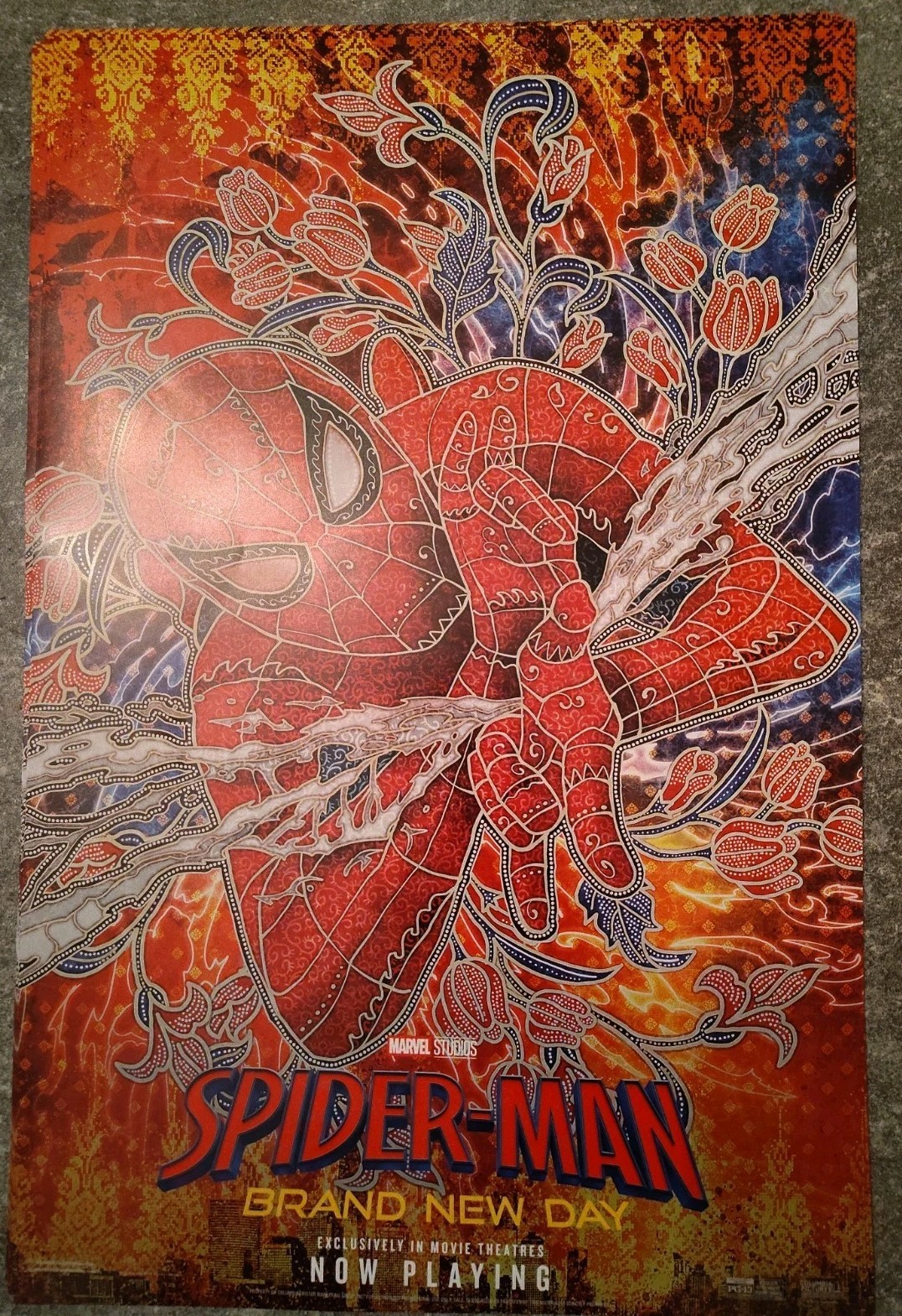 LIMITED EDITION Spider-Man Brand New Day Batik Fan Appreciation Mini Poster Art