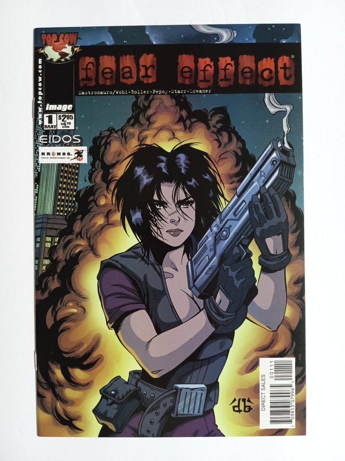 Fear Effect #1 Image Comics Frank Mastromauro Randy Boller 2000 NM