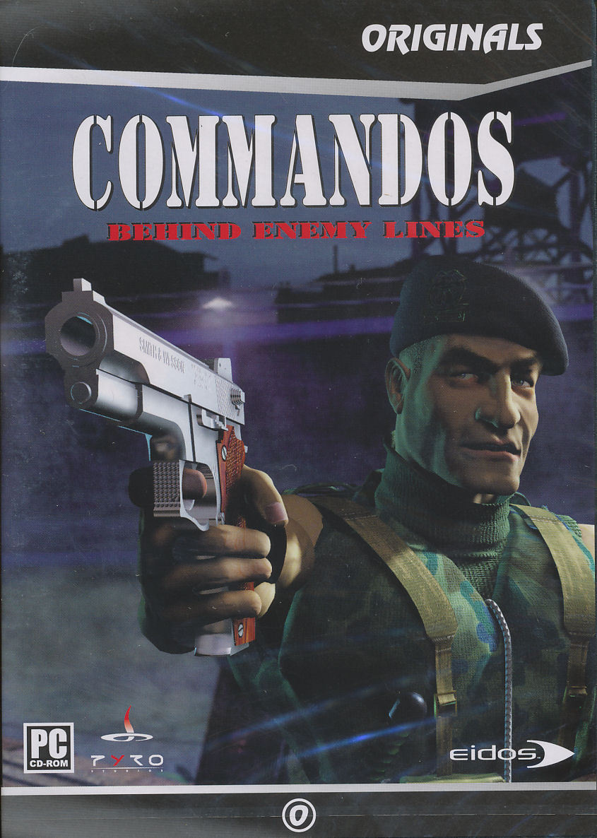 COMMANDOS BEHIND ENEMY LINES Vintage Rare Combat Strategy PC Game NEW