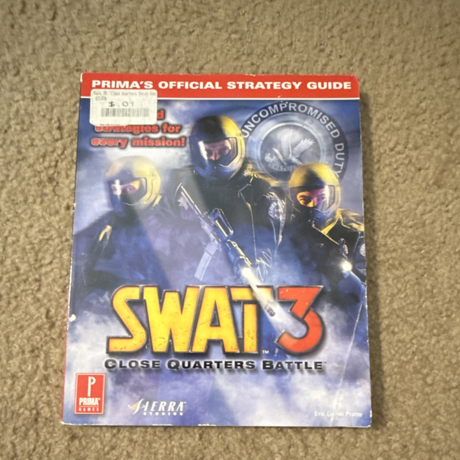 SWAT 3: Close Quarters Battle – Prima Official Strategy Guide